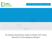 Tablet Screenshot of laparledesigns.com